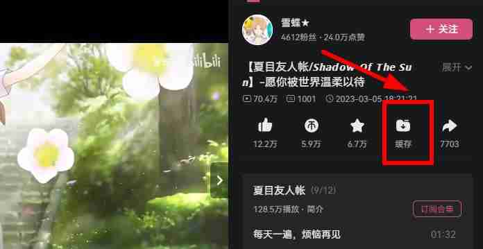 哔哩哔哩电脑版怎么缓存视频到u盘 bilibili缓存视频到u盘教程