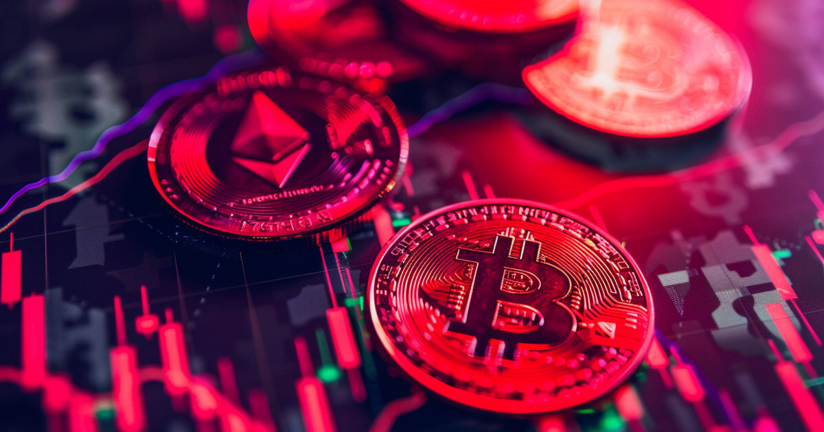 Bitcoin (BTC) Drops 6% to .8K, Ether (ETH) Falls below .4K, TONCOIN (TON) Bucks the Trend
