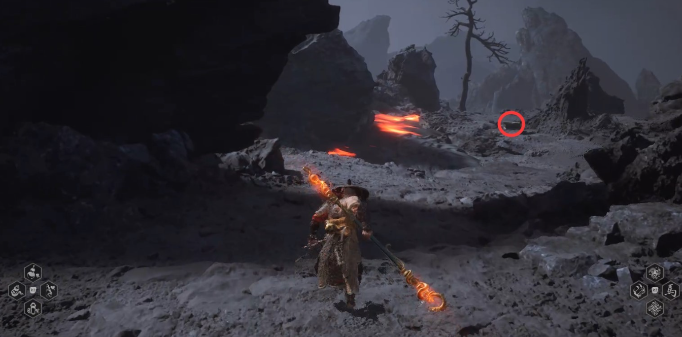 Black Myth: Wukong  Chapitre 5 Guide de la pente Qingliang à Huoguangdi