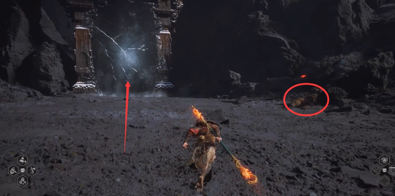 Black Myth: Wukong  Chapitre 5 Guide de la pente Qingliang à Huoguangdi