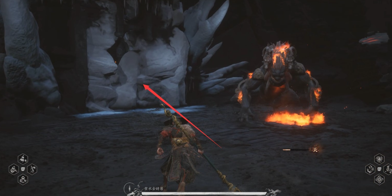 Permainan Black Myth: Wukong  Bab 5 Hidden Wall Water, Fire and Water Way