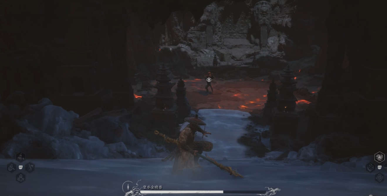 Permainan Black Myth: Wukong  Bab 5 Hidden Wall Water, Fire and Water Way