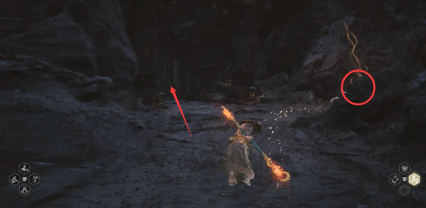 Black Myth: Wukong  Chapter 5 Hidden Wall Water Cave Deep Deep Gameplay
