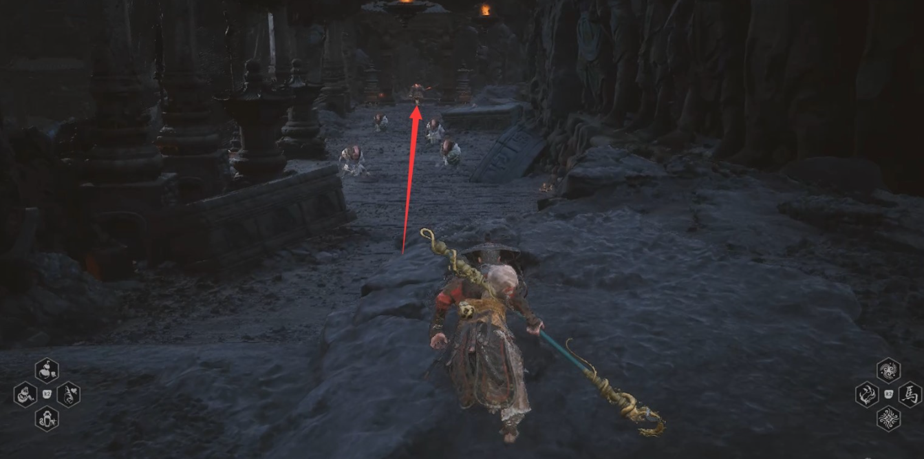 Black Myth: Wukong  Chapter 5 Hidden Wall Water Cave Deep Deep Gameplay