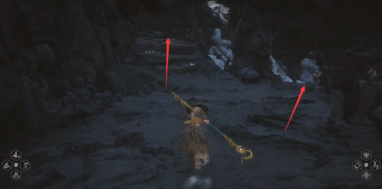 Black Myth: Wukong  Chapter 5 Hidden Wall Water Cave Deep Deep Gameplay