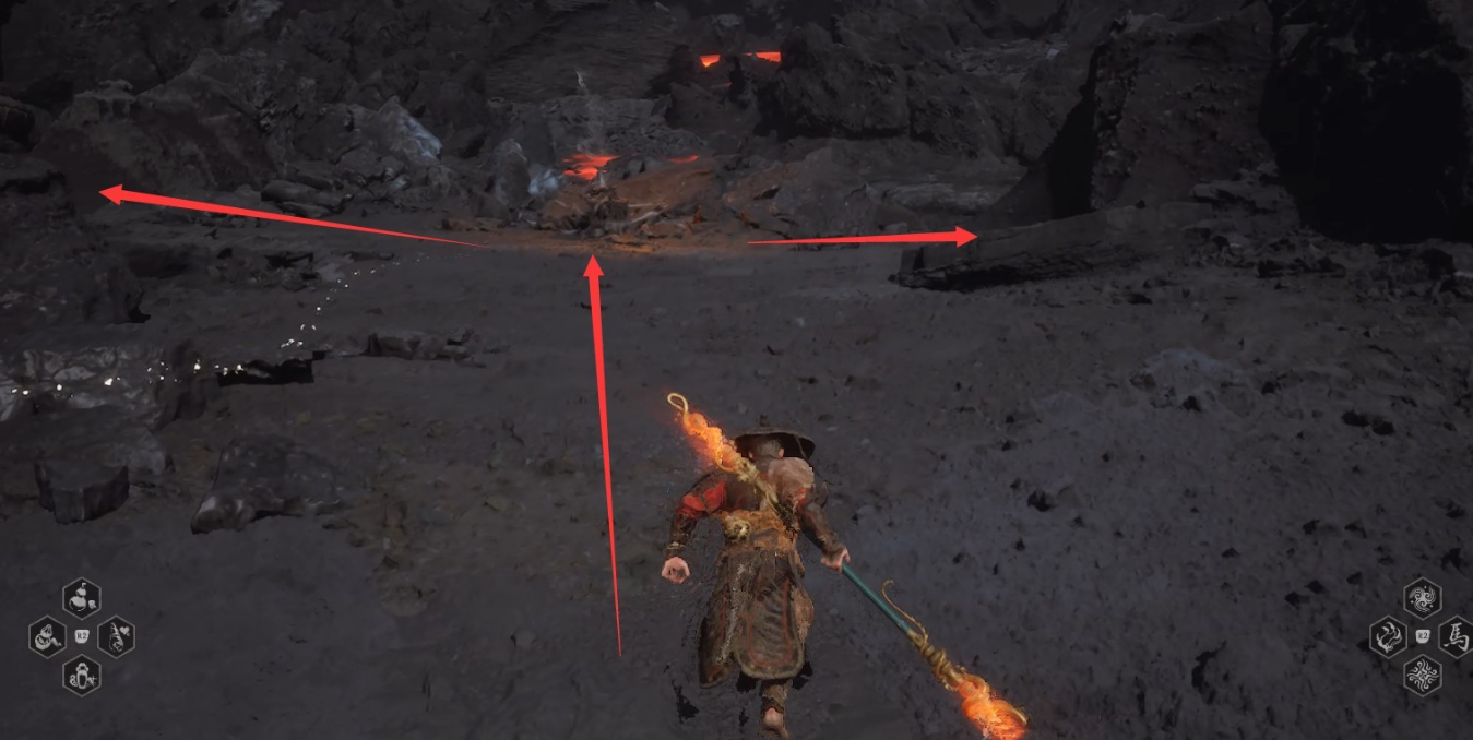 Black Myth: Wukong  Chapter 5: Fire, Earth, Fire and Three Levels Gameplay