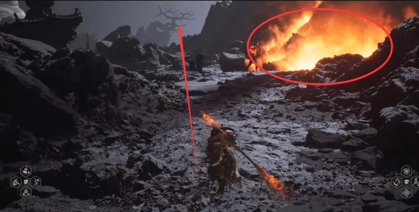 Black Myth: Wukong  Chapter 5: Fire, Earth, Fire and Three Levels Gameplay