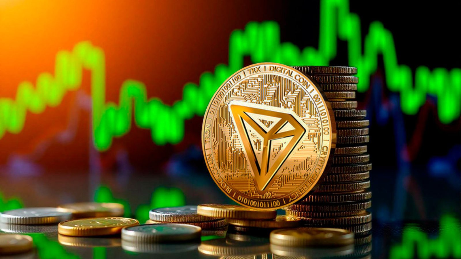 Syiling Meme Tron (TRX) daripada Sun Pump Menyedut Kecairan daripada Majors