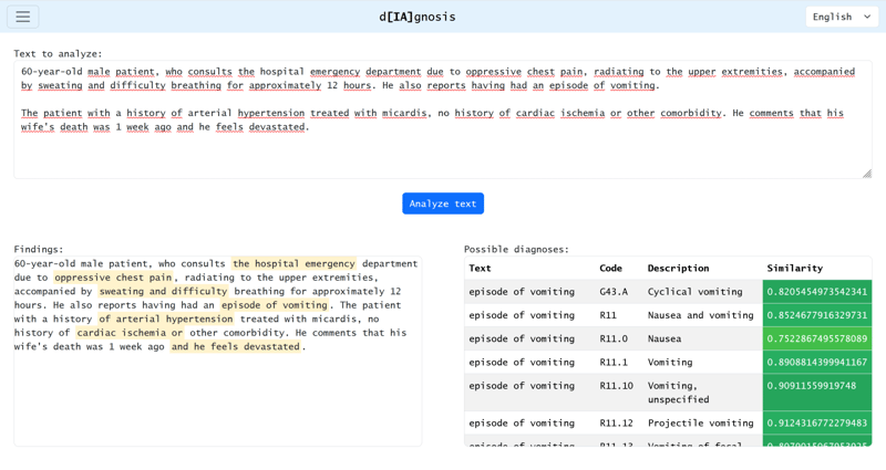 d[IA]gnosis: developing RAG applications with IRIS for Healt