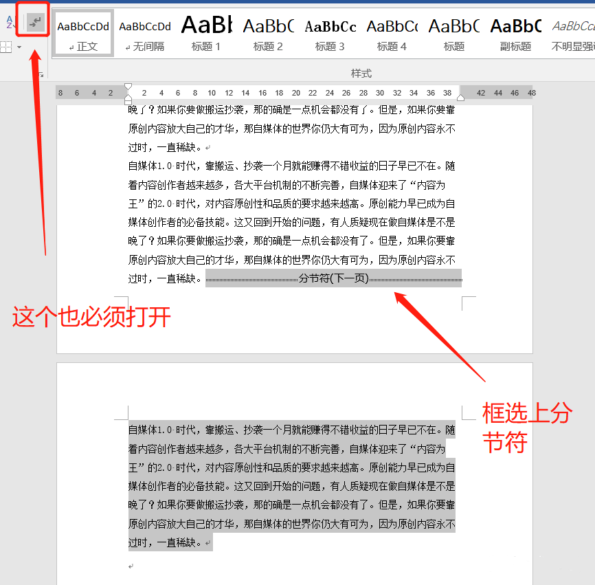 怎么删除Word中的某一页 Word页面删除方法教学