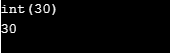 PHP Integer