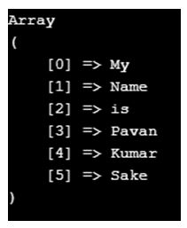 PHP explode()