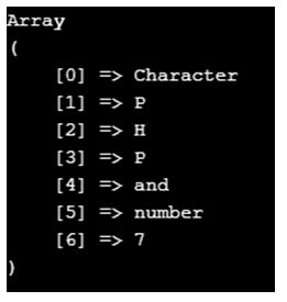PHP sscanf()