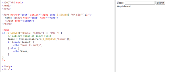 PHP $_REQUEST