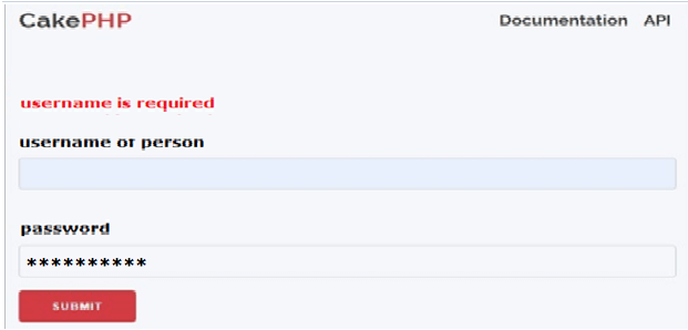 CakePHP の検証