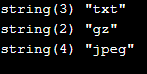 PHP get file extension-PHP Tutorial-php.cn