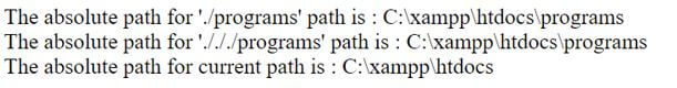PHP-Realpath