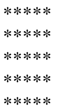 Star Patterns in PHP