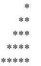 Star Patterns in PHP