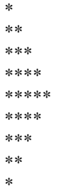 Star Patterns in PHP