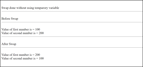 Swapping in PHP