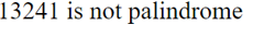 Palindrome in PHP