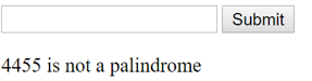 Palindrome in PHP