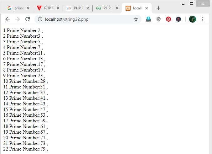 Prime Numbers in PHP-PHP Tutorial-php.cn