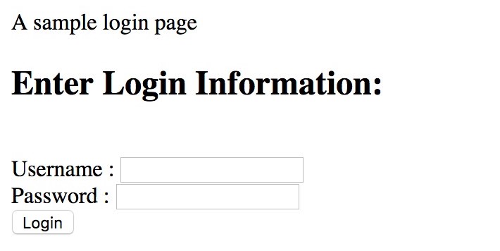 Login Page in PHP