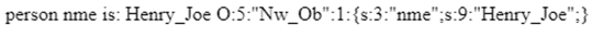 PHP Object to String