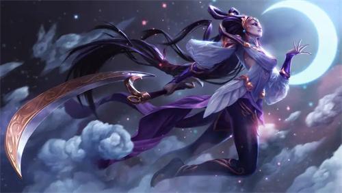 League of Legends Moon Goddess combo skills list