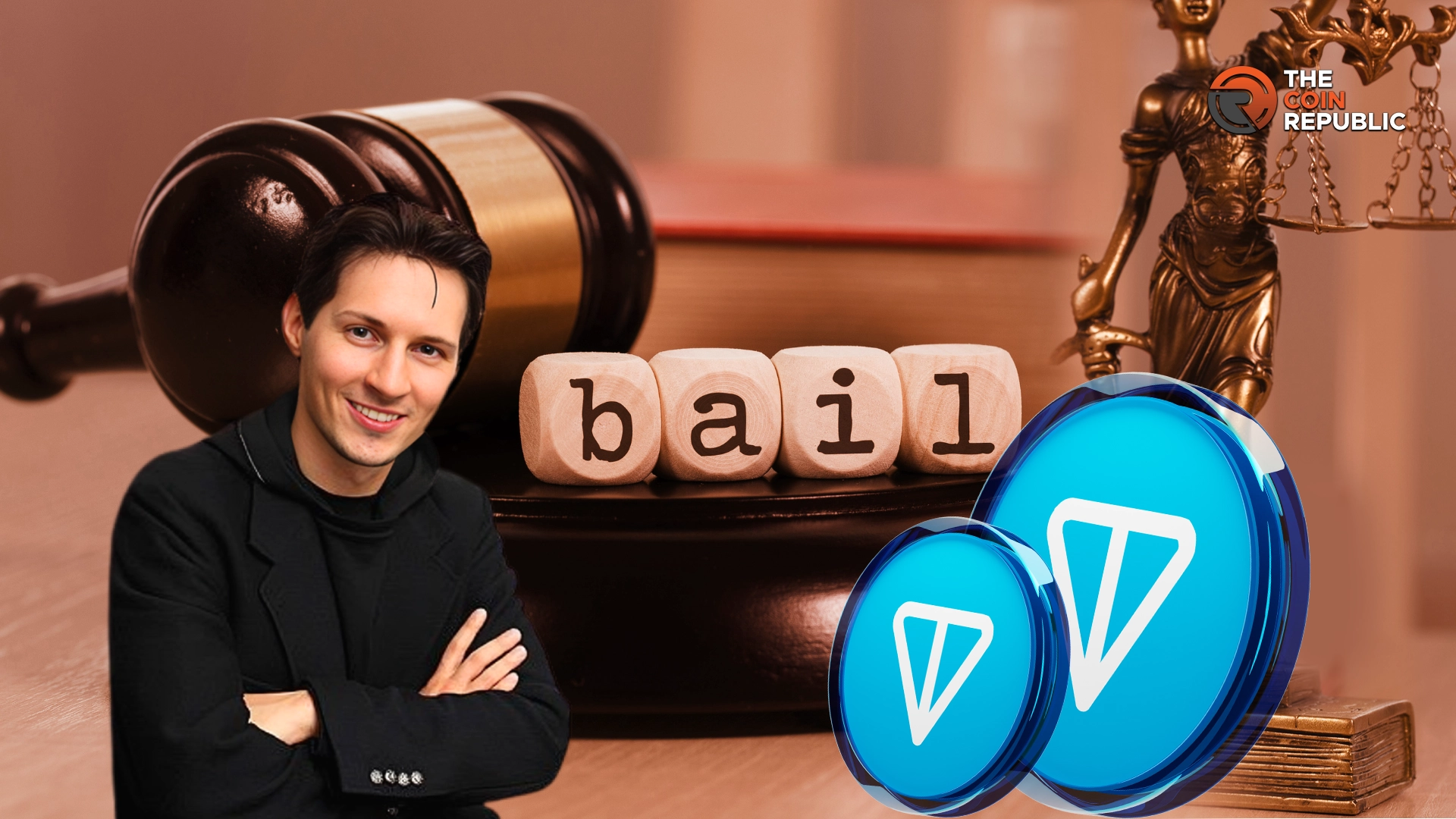 Toncoin (TON) 在法律纠纷中反弹，Telegram 创始人 Pavel Durov 被捕后市值下跌 50 亿美元