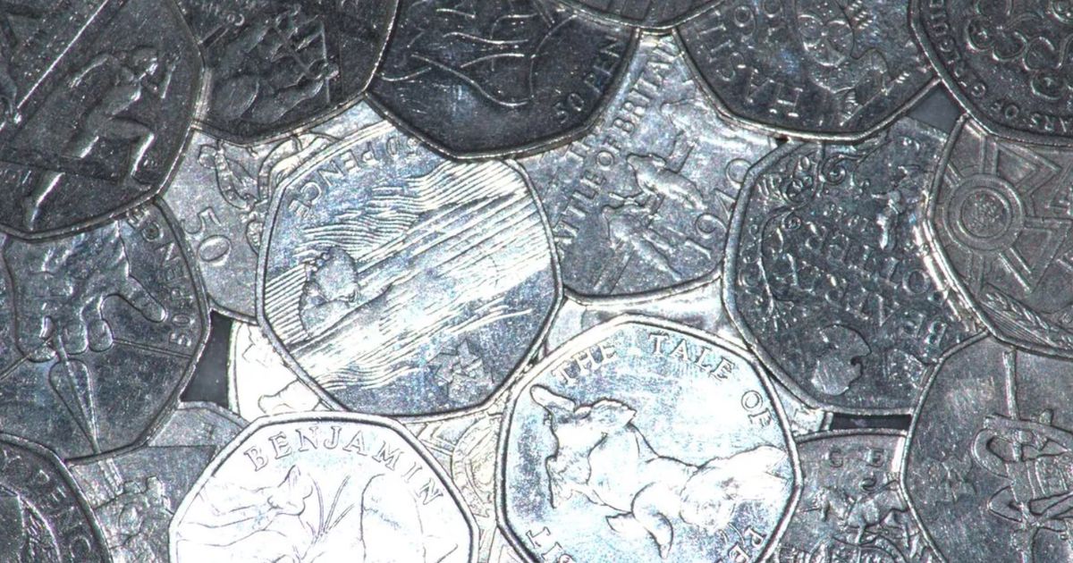Une pièce rare de 50 pence avec de minuscules lignes masquant le visage du nageur se vend 3 766 £ sur eBay