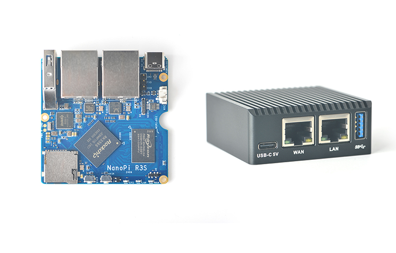 NanoPi R3S official as new affordable single-board computer with low launch tag and optional metal enclosure