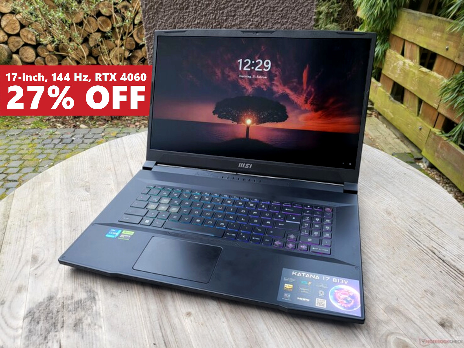 Deal | MSI Katana 17 gaming laptop with Nvidia RTX 4060, 32 GB RAM, and 144 Hz display drops to record-low price in limited-time Amazon sale