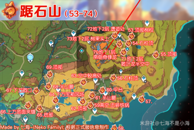 原神5.0纳塔火神瞳位置在哪 原神5.0纳塔火神瞳位置路线大全