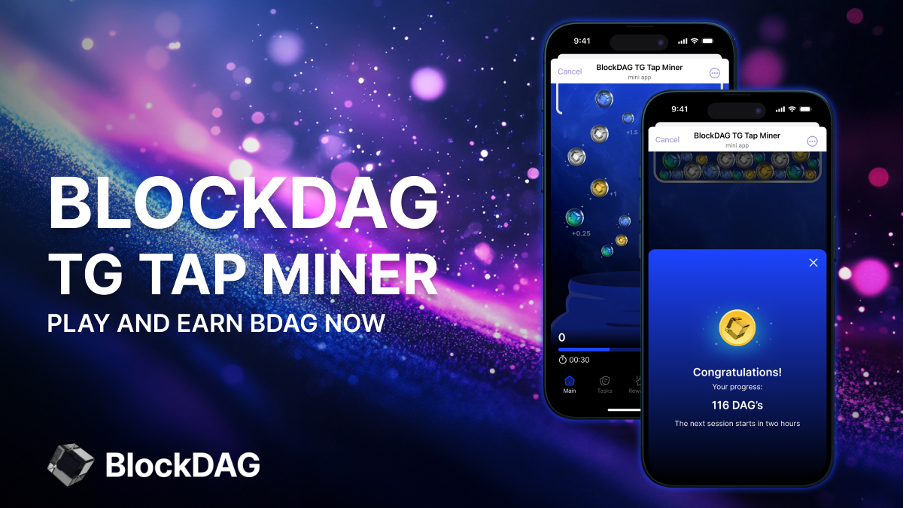 GameFi 收入的安全途徑：TapSwap 挖礦、DOGS 空投和 BlockDAG 的 TG Tap Miner