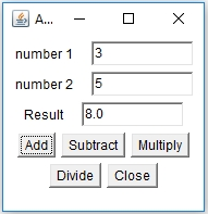 Java GUI Framework
