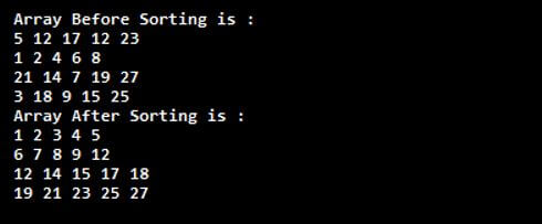 2D Array Sorting in Java-javaTutorial-php.cn