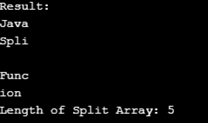 split() Function in Java-javaTutorial-php.cn