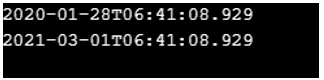 Java Period
