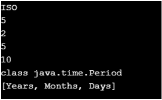 Java Period