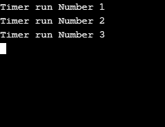Timer in Java