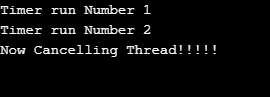 Timer in Java