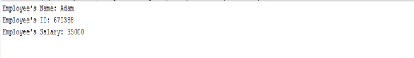 Encapsulation in Java