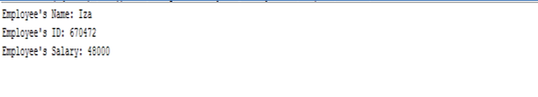 Encapsulation in Java