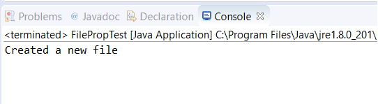 Java File Class