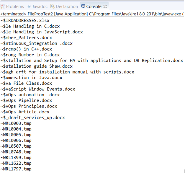 Java File Class