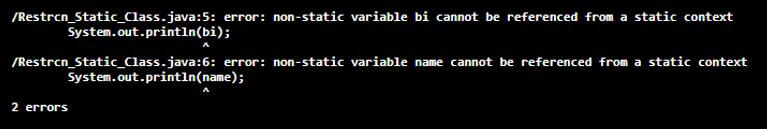 Statische Methode in Java