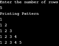 Number Patterns in Java